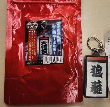 大相撲 狼雅関★電光掲示板風しこ名キーホルダー