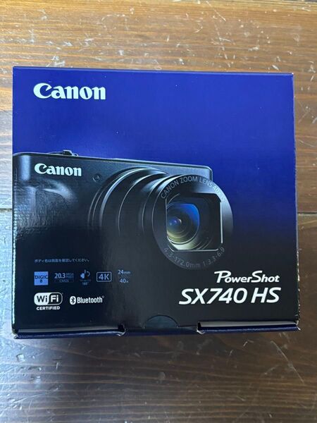 新品未使用 PowerShot SX740 HS ブラック