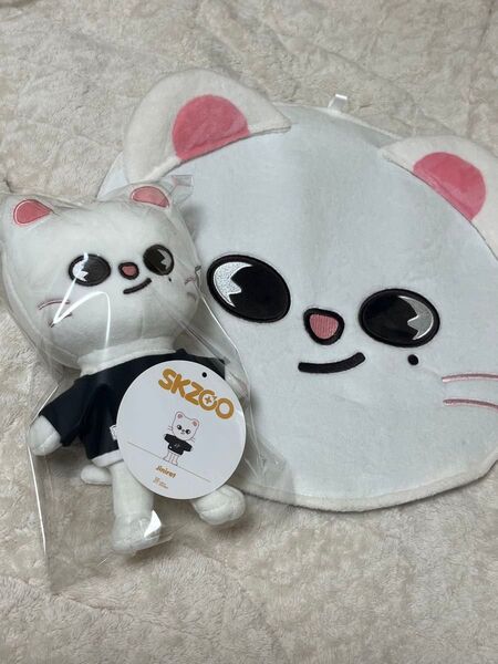 straykids SKZOO ヒョンジン ライブ参戦完璧セット うちわケース ぬいぐるみ