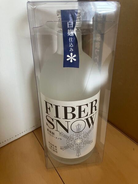 FIBER SNOW ファイバースノウ 麦焼酎 白麹仕込み 富山県産 六条大麦 720ml