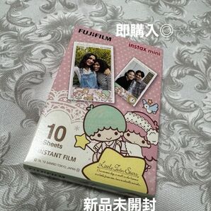 【新品未開封】富士フイルム instax mini リトルツインスターズ 10枚【即購入◎】