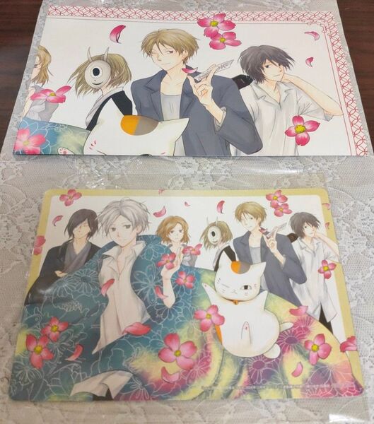 LaLa12月号 夏目友人帳 ポスターとビジュアルボードのセット
