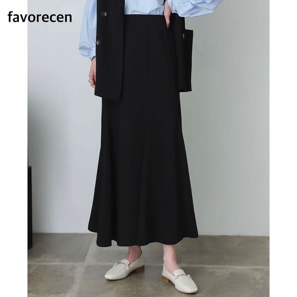 favorecen フレアスカート