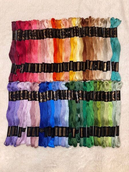 COSMO刺繍糸 63本