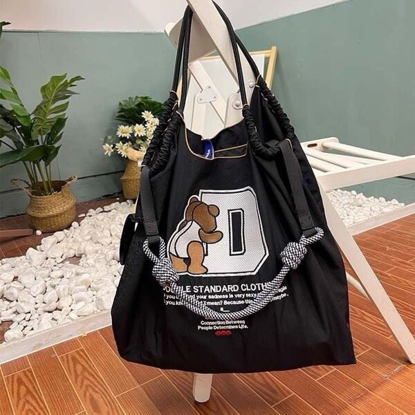 【最安値セール中】 トートバッグ ショルダーバッグ エコバッグ サブバッグ 買い物 出張 旅行 マザーズバッグ 通学 通勤