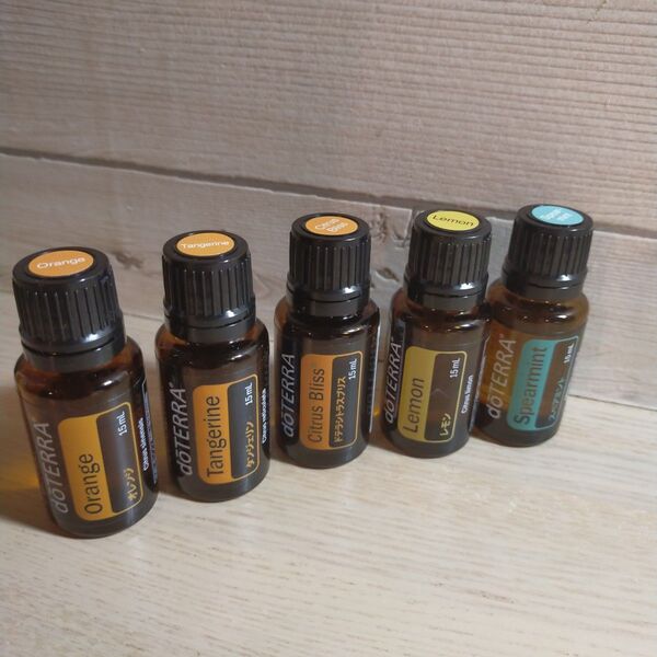 doTERRA エッセンシャルオイル 5本セット 開封・使用有り