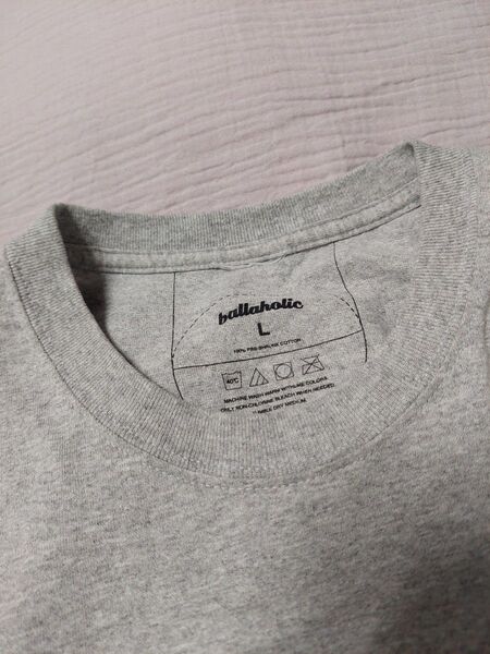 ballaholic ボーラホリック Tシャツ Lサイズ グレー