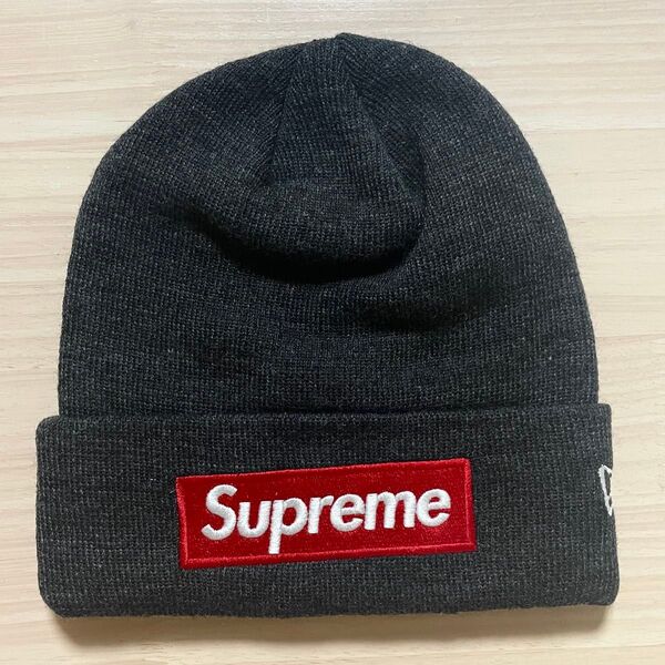 supreme シュプリーム ニューエラ ニット帽 ビーニー ボックスロゴ 帽子