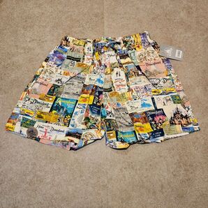 ディズニー disney 海外 アロハシャツ アロハ シャツ ショートパンツ ハーフパンツ 100周年