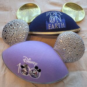 ディズニー 100周年 イヤーハット カチューシャ disney 海外 WDW ウォルトディズニーワールド ハット 帽子 キャップ
