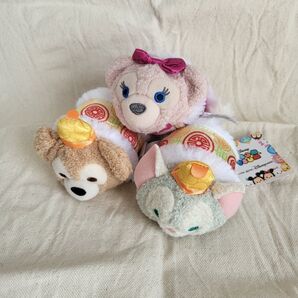 ディズニー 海外 ツムツム TSUM TSUM ぬいぐるみ 旧正月 香港 ダッフィー ジェラトーニ シェリーメイ ディズニーストア