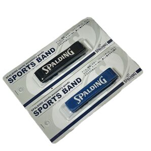 『新品未開封品』SPALDING|スポルディングスポーツバンド(ネイビー/ブラック)2点セット!