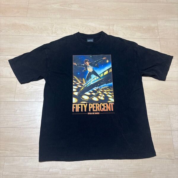 Official髭男dism スタジアムライブ 2025 50%Tシャツ 黒 ビンテージ ライブTシャツ
