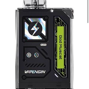 ベイプエンジン 電子タバコ シーシャ 持ち運び ニコチンなし タールなし 充電式 充電 フレーバー マスカット