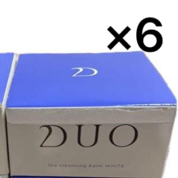 新品 DUO クレンジングバーム ホワイト 90g デュオ 青 クレンジング メイク落とし まとめ売り