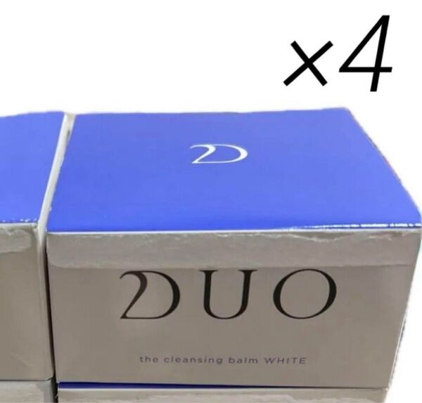 新品 DUO クレンジングバーム ホワイト 90g デュオ 青 クレンジング メイク落とし まとめ売り