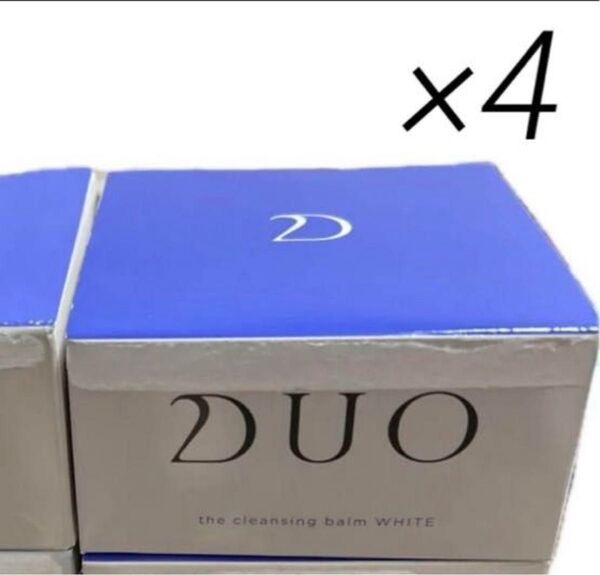新品 DUO クレンジングバーム ホワイト 90g デュオ 青 クレンジング