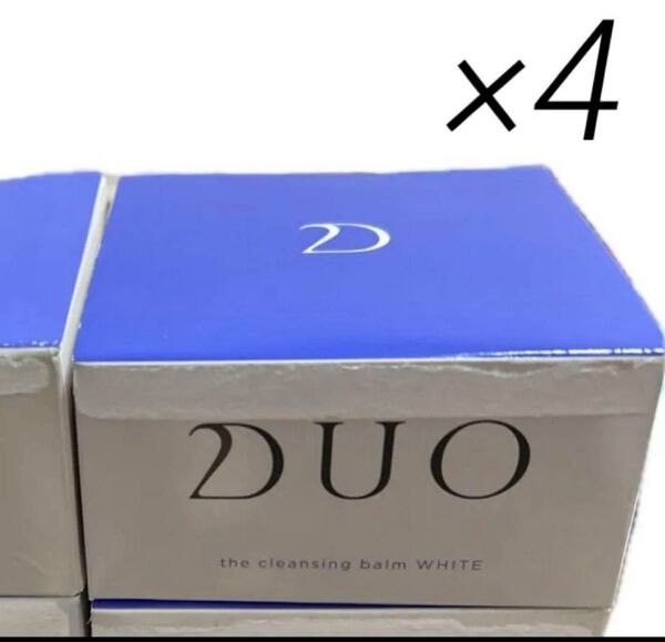 新品 DUO クレンジングバーム ホワイト 90g デュオ 青 クレンジング