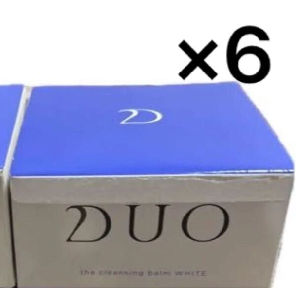 新品 DUO クレンジングバーム ホワイト 90g デュオ 青 クレンジング メイク落とし まとめ売り