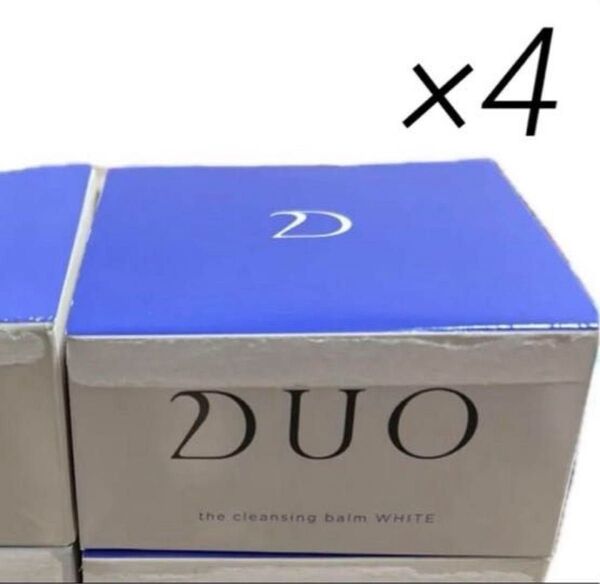 新品 DUO クレンジングバーム ホワイト 90g デュオ 青 クレンジング