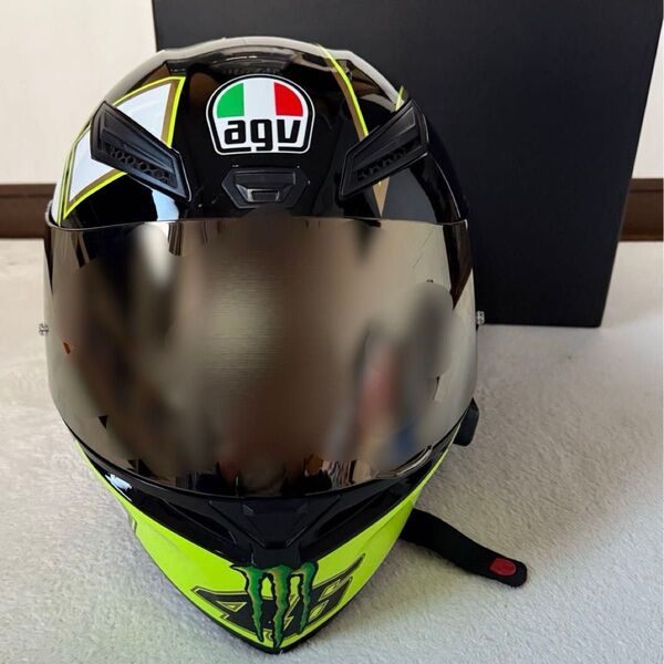 AGV K1 アジアンフィット純正 透明シールド付き&インカム付 フルフェイスXL