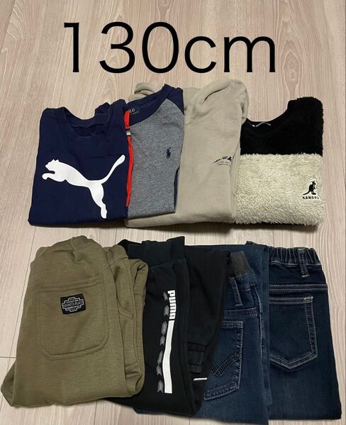 子供服 男の子向け 130cm 8枚セット まとめ売り