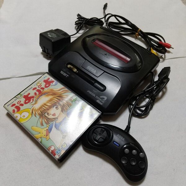 メガドライブ2 本体セット コントローラー ソフト付き HAA-2502