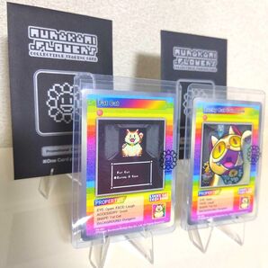 村上隆 プロモカード「Lucky Cat Coin Bank」「fat c at」シリーズ PR-002 PR-009