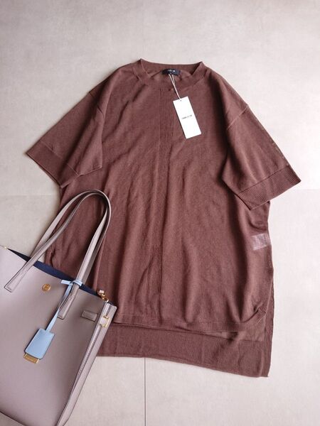 未使用COMME CA ISMシアーニットチュニック