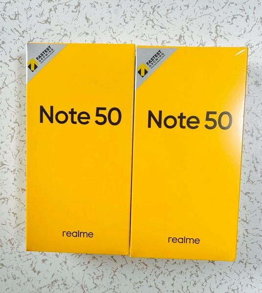 Realme note 50 3/64GB グローバル版 2台セット ブラック