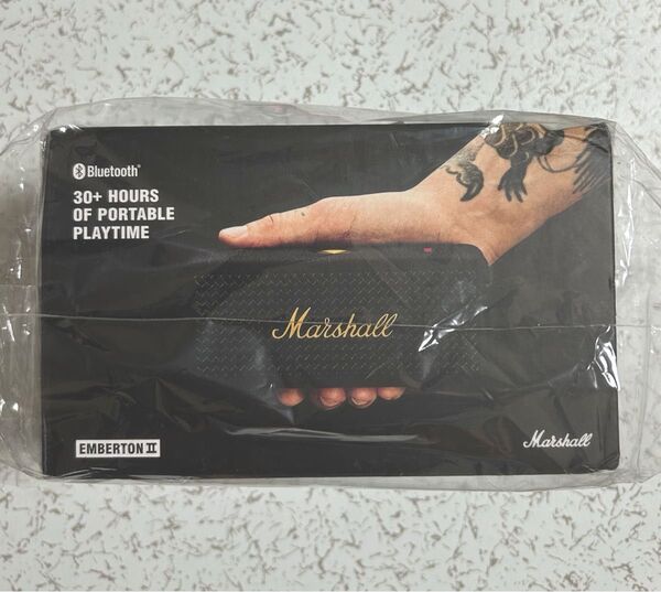 Marshall Emberton II ポータブルスピーカー ブラック 未使用