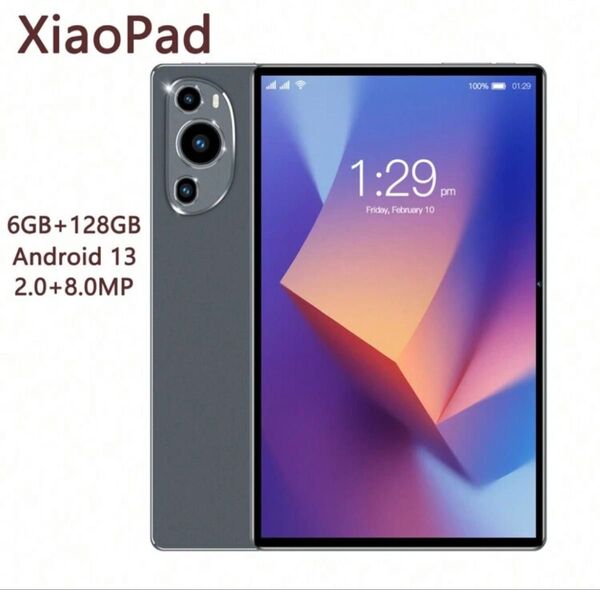 XiaoPad Android 13 タブレット 6/128GB グレー