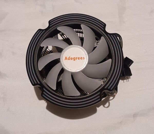 Adegrees CPUクーラー 4pin PWM 3pin ARGB 120mm CPUファン AMD AM3 AM4 AM5