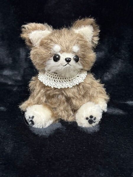 テディわんこ テディチワワ チワワ テディベア モヘア ぬいぐるみ ハンドメイド