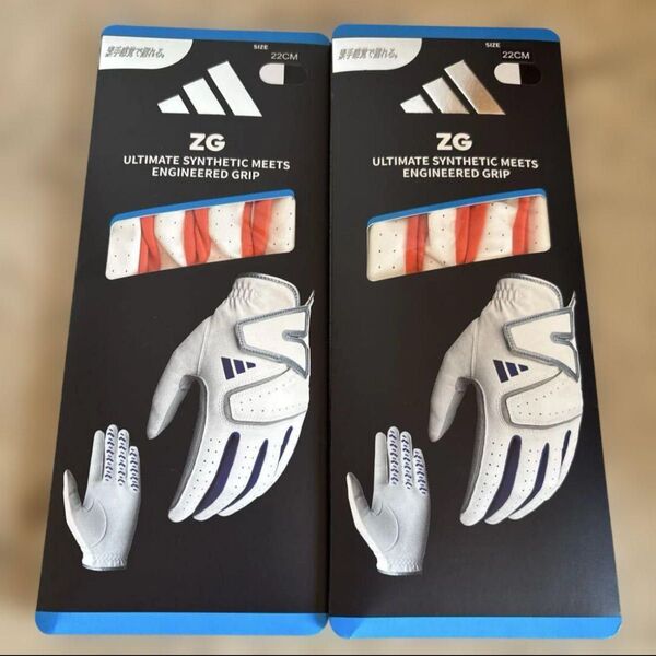 【22】 アディダス ゴルフ adidas ZG 23 グローブ NMH91 2枚