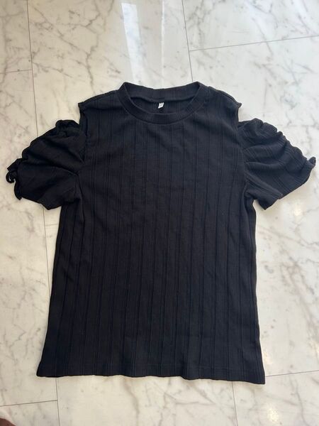 gu 肩出し シャツ Tシャツ 150