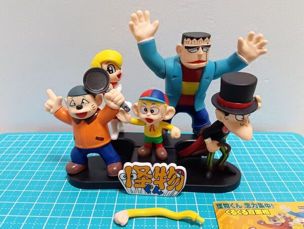 藤子不二雄Aコレクション怪物くん念力集中!くるくる百面相☆5種(オオカミ男はコックバージョン)【ガチャ・カプセルトイ】