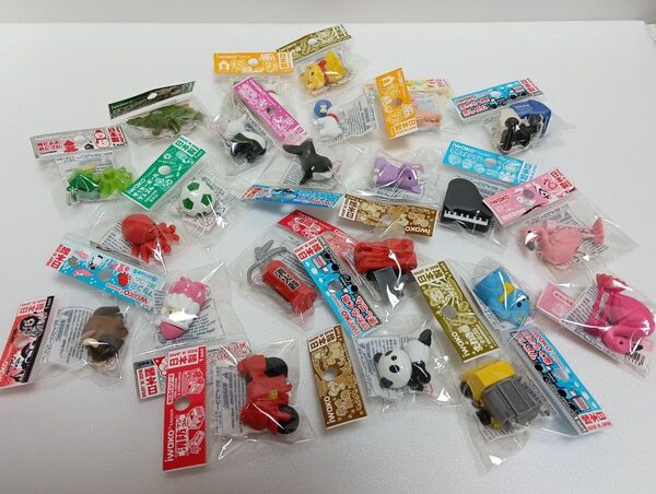 ①おもしろ消しゴム☆23個まとめて☆