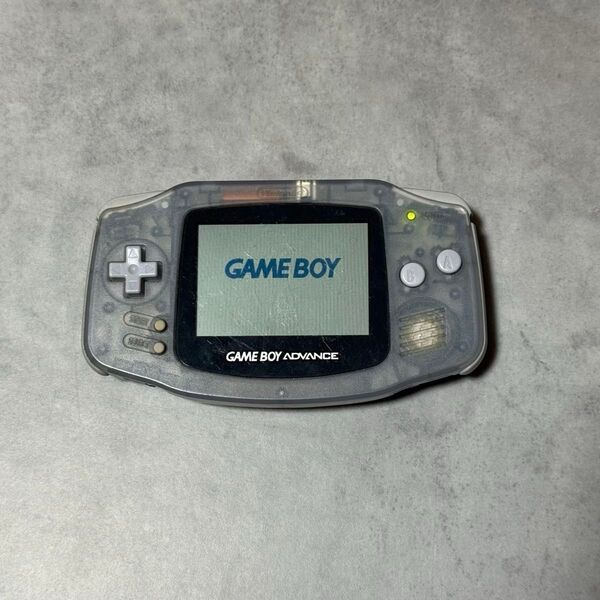 任天堂 Nintendo GBA ゲームボーイアドバンス アークティック、クリアカラー 動作確認済み。