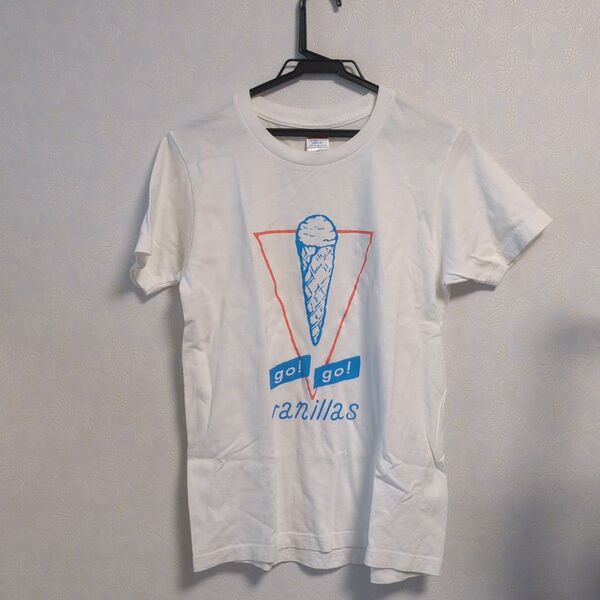 go!go!vanillasバンド Tシャツ 半袖 白Mサイズ