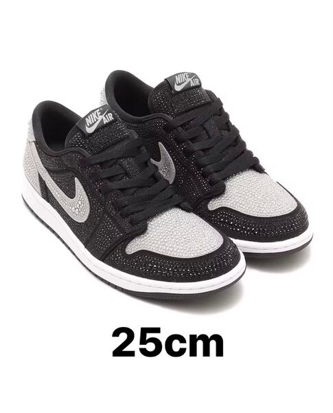 SWAROVSKI NIKE AIR JORDAN 1 スワロフスキー ナイキ エアジョーダン1 レトロ クリスタル 25cm