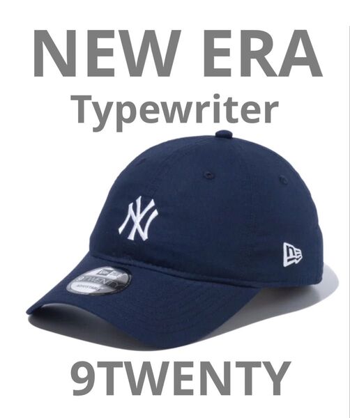 NEW ERA ニューエラ 9TWENTY タイプライター キャップ ニューヨーク ヤンキース ネイビー 14109838