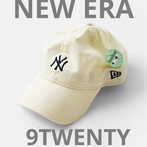 NEW ERA ニューエラ 9TWENTY MLB キャップ ニューヨーク ヤンキース 14109797 ホワイト コーデュロイ