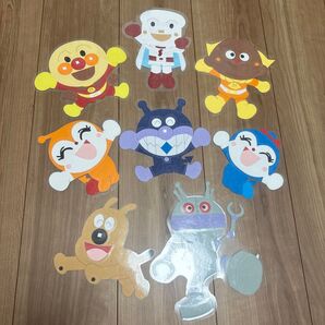 アンパンマン 壁面飾り 誕生日 8枚 まとめ売り