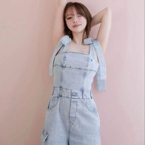 andmary Nicola ribbon denim allinone