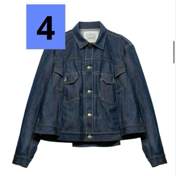 Levi's x sacai Men's Denim Jacket Indigo サカイ デニムジャケット リーバイス