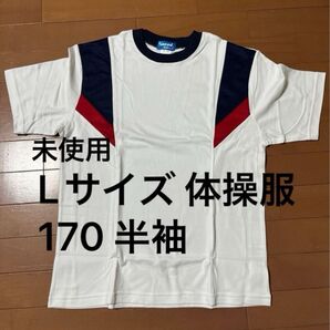 未使用 Lサイズ 体操服 170 半袖 体操着 sneed トレーニングシャツ 学生 体育 運動 男女兼用 中学生 高校生