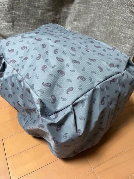 撥水 自転車後ろカゴカバー 自転車前カゴカバー ひったくり防止 大きめ ペイズリー