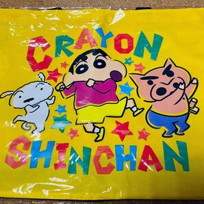 クレヨンしんちゃん 底マチ BIG トートバッグ シロ ぶらぶりざえもん バック プライズ アミューズメント