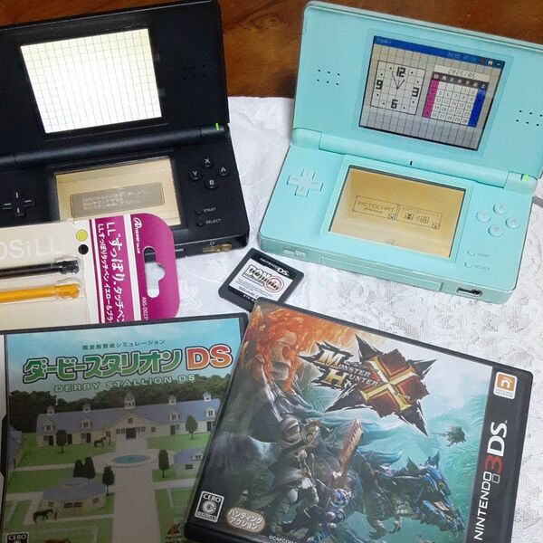 ニンテンドーDS Lite 本体2台 ソフト3本セット中古